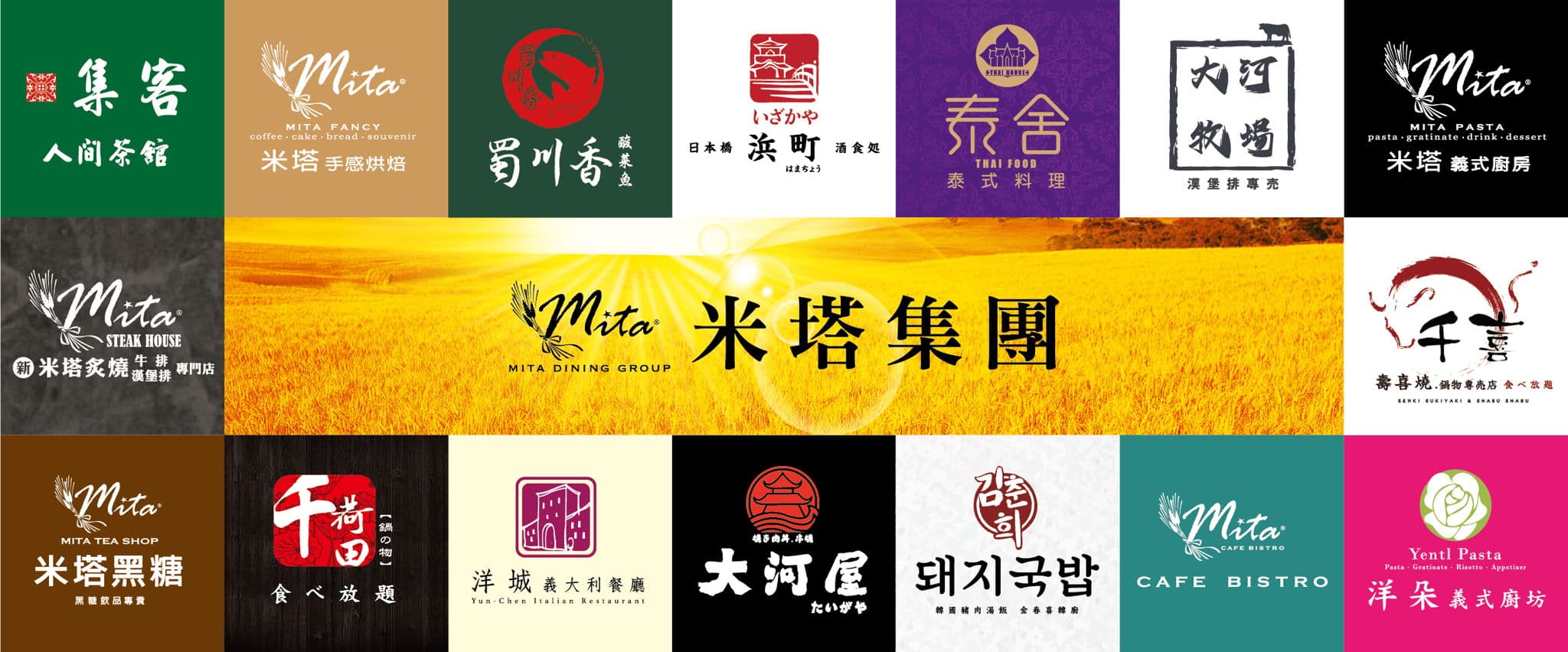米塔集團landing page